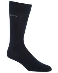 BOSS - Matthew 2-Pack Solid Crew Dress Socks - Lyst