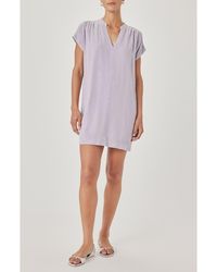 Splendid - Short Sleeve Shift Dress - Lyst