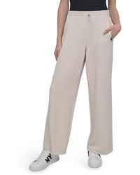 DKNY - Highline High Waist Ribbed Pull-On Pants - Lyst