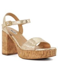 Dune - Jodi Platform Sandal - Lyst
