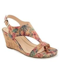 Kenneth Cole - Greatly Platform Wedge Sandal - Lyst