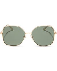 DIFF - Beatrice 59mm Square Sunglasses - Lyst