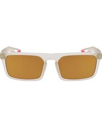 Nike - Nv03 55Mm Rectangular Sunglasses - Lyst