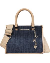 TRUE RELIGION - Horseshoe Top Handle Tote Bag - Lyst