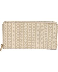 Marc Jacobs - Embossed Continental Leather Wallet - Lyst