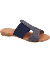 Andre Assous - Noor Raffia Slide Sandal - Lyst