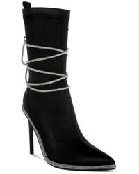 LONDON RAG - Dacia Pointed Toe Boot - Lyst