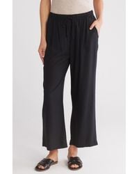 Splendid - Sorrento Crop Wide Leg Pants - Lyst