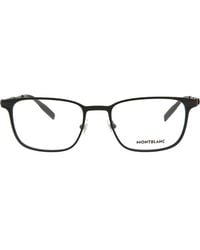 Montblanc - 54Mm Square Optical Glasses - Lyst
