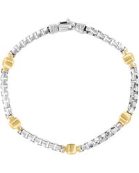 Effy - Sterling Silver & 14k Gold Two-tone Bracelet - Lyst