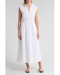Rag & Bone - Joan Sleeveless Poplin A-Line Dress - Lyst