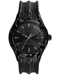 DIESEL - Vert Leather Strap Watch, 44Mm - Lyst