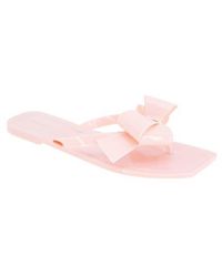 BCBGeneration - Lima Bow Jelly Sandal - Lyst