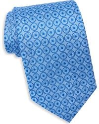 Ted Baker - Westferry Circle Neat Silk Blend Tie - Lyst