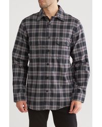 Dickies - Plaid Flex Button-up Flannel Shirt - Lyst