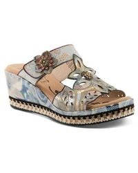 Spring Step - Coverup Wedge Sandal - Lyst