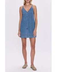 Pistola - Tavi Denim Minidress - Lyst