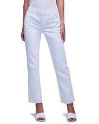 L'Agence - Milana Stovepipe Straight Leg Jeans - Lyst