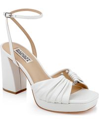 Badgley Mischka - Veda Ankle Strap Platform Sandal - Lyst