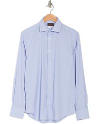 Details about   New Thomas Dean Dress/Casual Long Sleeve Shirt Blue Plaid Size M $27.50