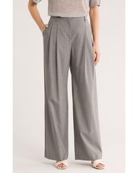 Twp - Sulli Pleated Stretch Wool Pants - Lyst
