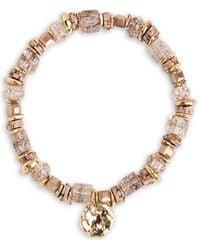 Saachi - Beaded Stretch Bracelet - Lyst