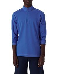 Bugatchi - Quarter Zip Knit Pullover - Lyst