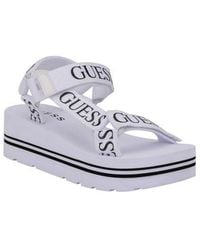 Guess - Avin Platform Sandal - Lyst