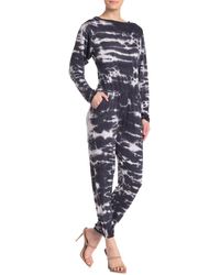 vince camuto bateau neck crepe jumpsuit