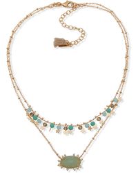 Lonna & Lilly - Springtime Sparkle Layered Necklace - Lyst