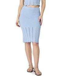 French Connection - Nellis Knit Pencil Skirt - Lyst