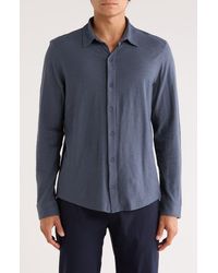 Vince - Heavy Slub Button-Up Shirt - Lyst