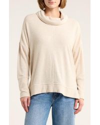 Caslon - Cowl Neck Long Sleeve Tunic Top - Lyst