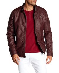 xray jeans white leather jacket