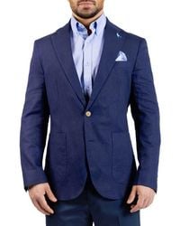 Tailorbyrd - Textured Linen Blend Sport Coat - Lyst