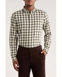 Nordstrom - Flannel Button-Up Shirt - Lyst