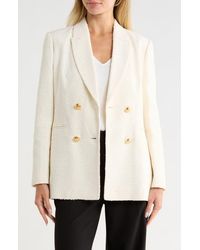 LK Bennett - Mariner Double Breasted Tweed Jacket - Lyst