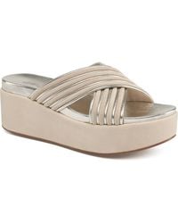 J/Slides - Quiana Platform Sandal - Lyst