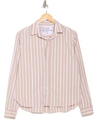 Frank & Eileen - Untuckable Button Front Shirt - Lyst