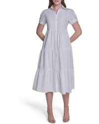 calvin klein tiered maxi dress Calvin Klein Womens Textured Tiered Maxi Dress