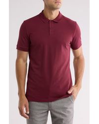 BOSS - Piro Solid Polo - Lyst