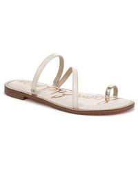 Sam Edelman - Harlyn Toe Loop Slide Sandal - Lyst
