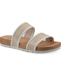 White Mountain - Tropical Slide Sandal - Lyst