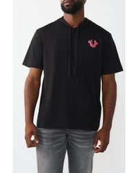 TRUE RELIGION - Buddha Hoodie Tee - Lyst