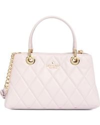 Kate Spade - Carey Quilted Leather Satchel - Lyst