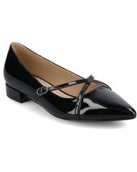 Journee Collection - Camby Pointed Toe Flat - Lyst