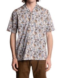 Paisley & Gray - Abstract Print Camp Shirt - Lyst