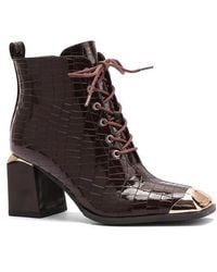 Ninety Union - Fantastic Lace Up Boot - Lyst