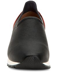 aquatalia slip on sneakers