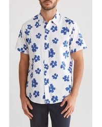 Slate & Stone - Floral Short Sleeve Button-up Shirt - Lyst